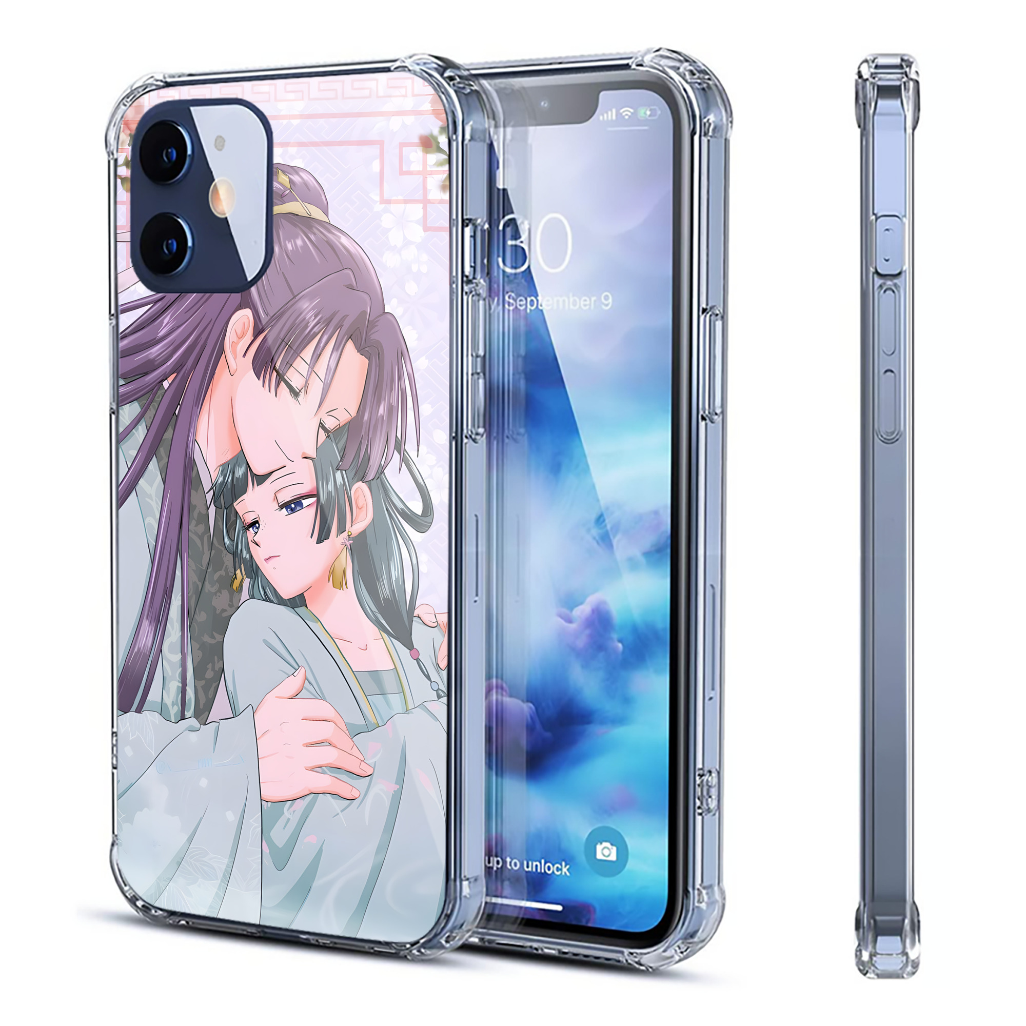 （画像用） 薬屋のひとりごと The Apothecary Diaries 【iPhone 12シリーズ対応】透明スマホケース（クリアソフトケース）